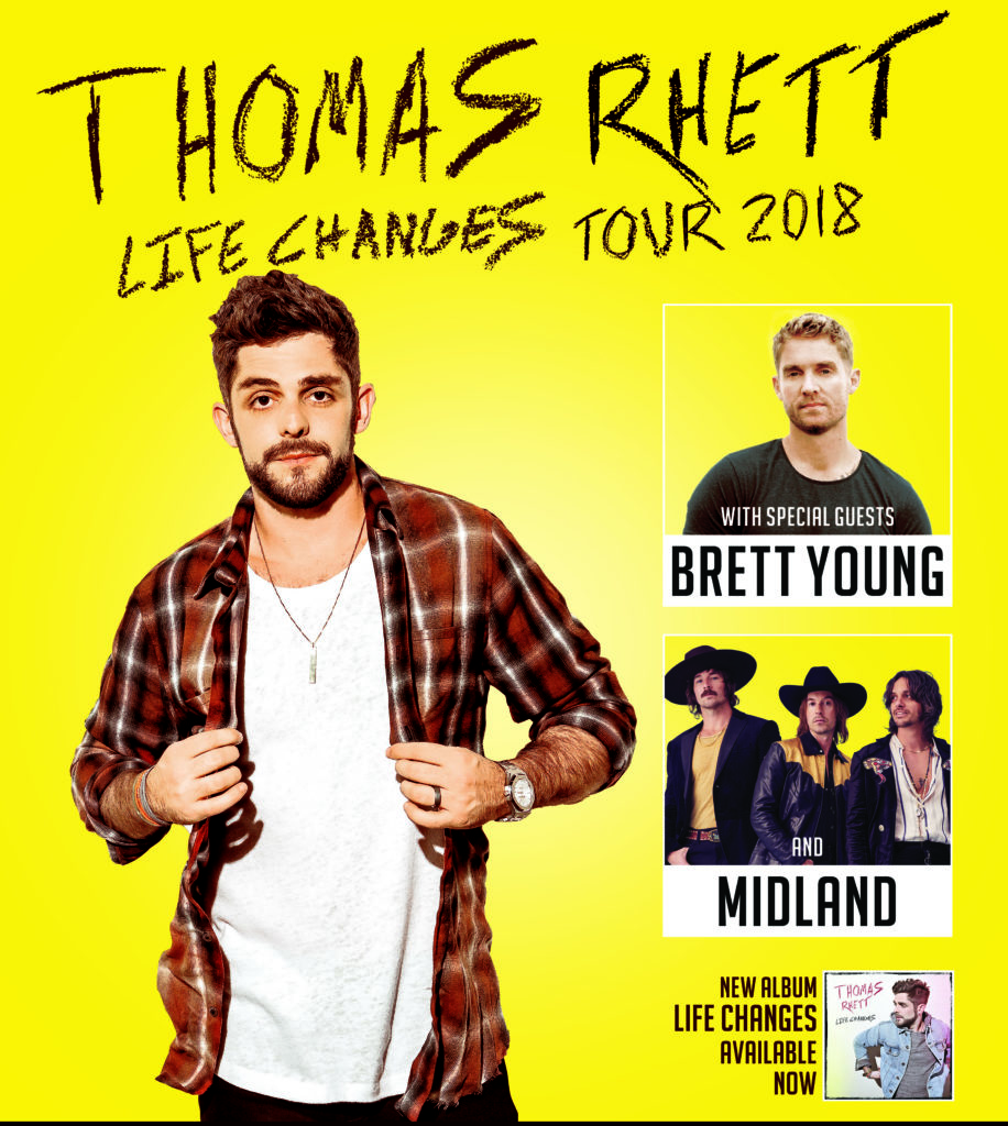 thomas rhett tour lineup