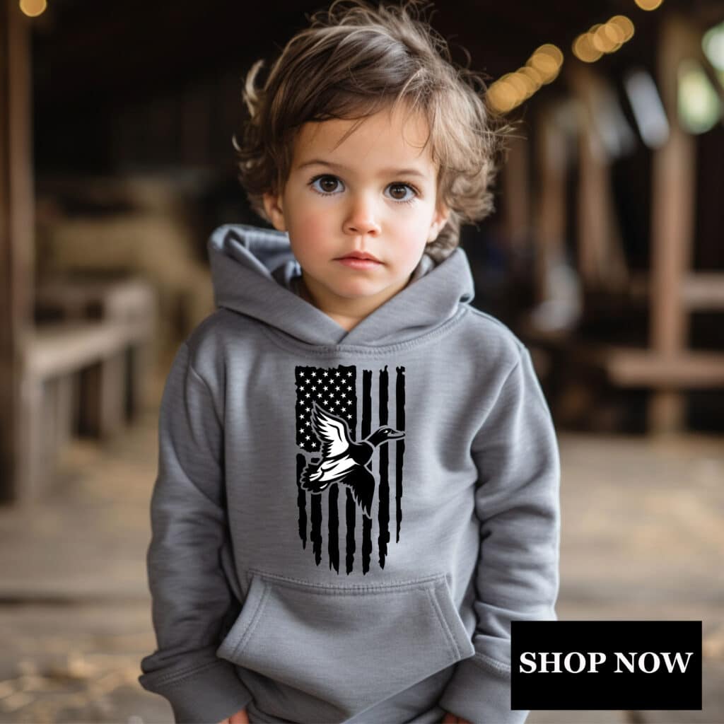 duck toddler hoodie